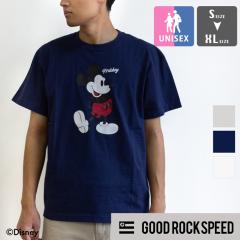 GOOD ROCK SPEED ObhbNXs[h / MICKEY MOUSE / DESIGN T-SHIRT / ~bL[}EX / fUC TVc 25FDS002W / jZbN