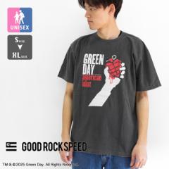 「 GOOD ROCK SPEED グッドロックスピード 」 AMERICAN IDIOT T-SHIRT GREEN DAY グリーン・デイ プリント S/S Tシャツ 25GRD001W / 半袖