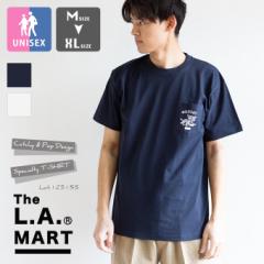 「 The L.A.MART ザエルエーマート 」 WILD CAT POCKET T-SHIRT ワイルドキャット プリントS/S ポケット Tシャツ 125135 / L.A.MART ザ　