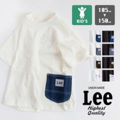 【 Lee リー 】 キッズ PAINTER POCKET H/S TEE サイド ポケット S/S Tシャツ LK0750 / 半袖 ショートスリーブ 丸首 クルーネック ペイン