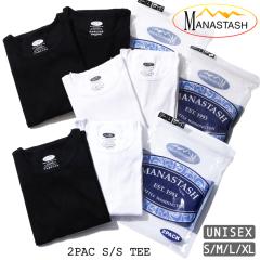 MANASTASH }iX^bV RIB S/S TEES 2P u  TVc 2g 792-5934001 / }iX^ pbNTVc gbvX Ci[ Y 