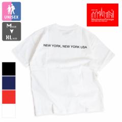 【 Manhattan Portage マンハッタンポーテージ 】 Short Sleeve Print T-Shirt 半袖 バックプリント Tシャツ MP-M375 / マンハッタン Tシ