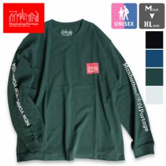 ySALE!!z u Manhattan Portage }nb^|[e[W v OX[u vg TVc Long Sleeve Print T-Shirt MP-M371 / T