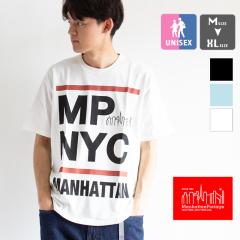u Manhattan Portage }nb^|[e[W v S/S Print T-Shirt  vg TVc MP-M577 / }nb^ |[e[W TV