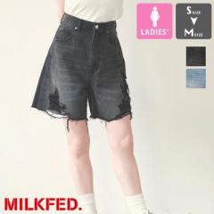 u MILKFED. ~NtFh v DISTRESSED DENIM SHORTS fBXgX fj V[g pc 103242031012 / MILKFED.@~NtFh f