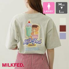 u MILKFED. ~NtFh v BEAR AND PARFAIT WIDE S/S TEE r[ Ah ptF Ch  TVc 103252011021 / MILKFED.@~