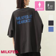 �u MILKFED. �~���N�t�F�h �v MILKFED. AT HEAVEN27 SUPER BIG S/S TOP �w�u��27 �X�[�p�[ �r�b�O ���� T�V���c 103253013001 / MILKFED.