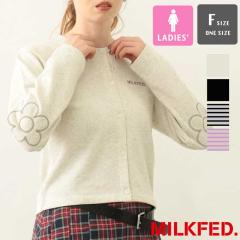�u MILKFED. �~���N�t�F�h �v FLOWER ELBOW CARDIGAN �t�����[ �G���{�[ �J�[�f�B�K�� 103253015002 / MILKFED.�@�~���N�t�F�h �J�[�f�B