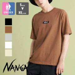 u NANGA iK v ECO HYBRID MT LOGO TEE GRnCubh MTSeB[ (jZbNX) NW2211-1G208 / NANGA iK TVc  