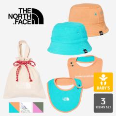 u THE NORTH FACE U m[XtFCX v Baby Hat & Bib Set xr[ nbgruZbg NNB02211 / 3_Zbg nbg X^C В M