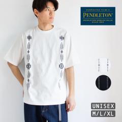 PENDLETON yhg EMB TEE UNISEX tg hJ fUC  TVc jZbNX 5275-0017 / gbvX Jbg\[ Y 