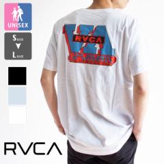 【夏割!!】【 RVCA ルーカ 】 CONTRACT ST 胸ポケット バックプリント 半袖 Ｔシャツ BC041258 / rvca ルーカ ルーカ Tシャツ トップス 