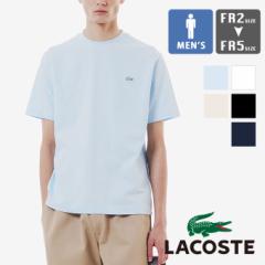 「 LACOSTE ラコステ 」 アウトライン クロック クルーネック Tシャツ TH5582-99 / lacoste ラコステ tシャツ 半袖tシャツ ショートスリ