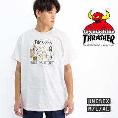THRASHER × TOY MACHINE スラッシャー × トイマシーン THR X TOY MACHINE B.T.H. SS TEE BTH 半袖 Tシャツ 311620 / スラッシャー Tシ