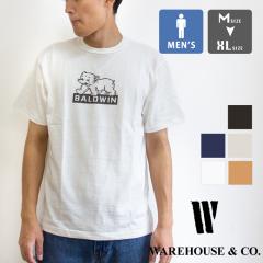 WAREHOUSE EFAnEX Lot 4601 S/S BALDWIN Tee V[gX[u {[hEB TVc BALDWIN / Y Mens  vgTV