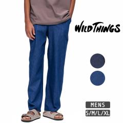 WILDTHINGS ChVOX imebNX fj pc { NANOTEX DENIM PANTS WT25036KB / fjpc Xgb`fj W[