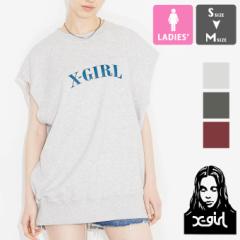 u X-girl GbNXK[ v CUT OFF SWEAT TANK TOP JbgIt XEFbg ^Ngbv 105222013014 / X-girl xXg ^Ngbv 