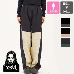 u X-girl GbNXK[ v BICOLOR TRACK PANTS X-girl oCJ[ gbNpc 105231031001 / X-girl gbNpc W[W 