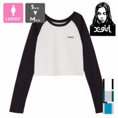 u X-girl GbNXK[ v BABY RAGLAN TOP X-girl xr[ O TVc 105233011006 / X-girl  tVc T OX[