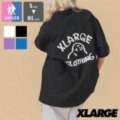 「 XLARGE エクストララージ 」 DRAWING OG S/S SHIRTドローイング OG刺繍 半袖 シャツ 101252014002 / xlarage エクストララージ シャツ