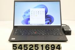 Lenovo ThinkPad X1 Carbon 8th Gen Core i5 10210U 1.6GHz/8GB/256GB(SSD)/14W/FHD(1920x1080)/Win11 �y���Áz