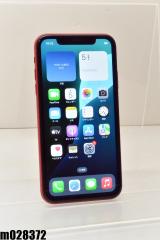 ������ SIM�t���[ Apple iPhoneXR 128GB iOS18.7.1 (PRODUCT)RED MT0N2J/A �������ρy���Áz