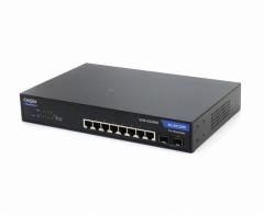 ELECOM EHB-SG2B08 ���C���[2 Web�X�}�[�g�M�K�X�C�b�` 8�|�[�g1000BASE-T 2�|�[�gSFP�X���b�g �ݒ菉������ ����