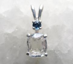 ~}[ SNY tFiJCg 0.82ct u[Tt@CA Eōłg nCoCu[V Vo[925 p[Xg[ P1ph