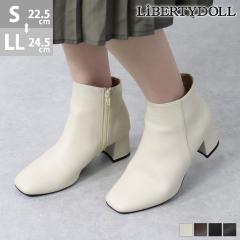 �u�[�c ���f�B�[�X �X�N�G�A�g�D 6cm�q�[�� ���q�[�� No.9022 �����₷�� 22.5-24.5cm �ɂ��Ȃ� �� �u���b�N ���Ȃ� �N�b�V�����C���\