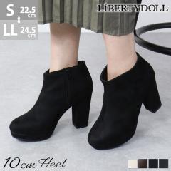 �u�[�c ���f�B�[�X �n�C�q�[�� ���� 10cm�q�[�� ���q�[�� �u�[�e�B�[ �V���[�g No.9023 22.5-24.5cm LiBERTYDOLL ���o�e�B�[�h�[�� �C �V