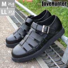 T_ Y Xgbv OJT_ EȂ 2.5cmq[ JWA No.1966 25.0-27.5cm ubN LOVEHUNTER un^[