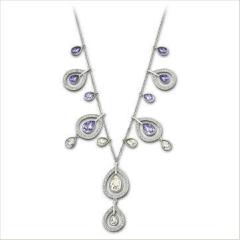 �X�����t�X�L�[ Swarovski �wMila Provence Lavender �l�b�N���X�x 1126760