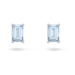 スワロフスキー Swarovski Stilla スタッドピアス クッションカット 