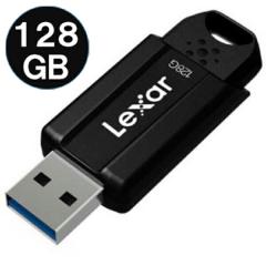 USB������ 128GB Lexar JumpDrive S80 �X���C�h�� USB3.1 Gen1 �Ǎ����x 150MB/s �������x 60MB/s �u���b�N LJDS080128G-BNBNG �C�O���e