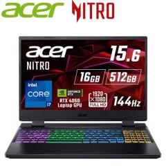 Acer �Q�[�~���O �m�[�gPC Nitro 5 15.6�C���` �t��HD IPS 144Hz Core i7 12650H ������ 16GB SSD 512GB GeForce RTX 4060 Windows11 Kil