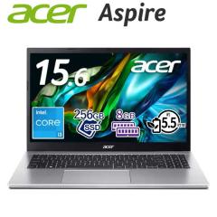Acer �m�[�g PC Aspire 3 15.6�C���` �t��HD ��12���� Core i3 1215U ������ 8GB SSD 256GB Windows11 WEB�J���� �L��LAN ����LAN Office