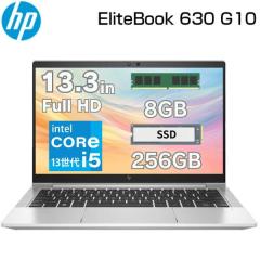 HP �m�[�g�p�\�R�� EliteBook 630 G10 13.3�C���` �t��HD intel Core i5 1335U ������ 8GB SSD 256GB Windows11 Pro �L�� ����LAN WEB�J