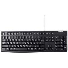 BUFFALO �L�[�{�[�h BSKBU100BKZ USB�ڑ� �L���X�^���_�[�h�L�[�{�[�h �u���b�N �V�i ���͋@��  �y����s��/���Ԏw��s�z