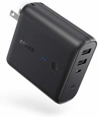 Anker PowerCore Fusion 5000 oCobe[  USB[d 5000mAh PSEZpK RZg ̌^ PowerIQ iPhone iPadΉ