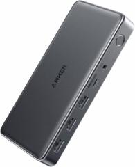 Anker 564 USB-C hbLOXe[V (10-in-1, for MacBook) 4ʏo 4KΉ MST@\ HDMI|[g DisplayPort M1 M2 MacBook 