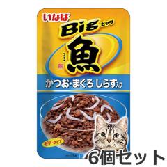 �y���[���ցz6�Z�b�g ���Ȃ� Big�}���E�I �����E�܂��� ���炷���� 80g�~6�Z�b�g �L�p�E�F�b�g�t�[�h �p�E�` ��������