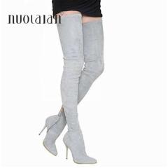 DEMONIA(デモニア) MUERTO-2028 フィンガーボーンヒール ニーハイ