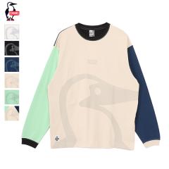 �`�����X CHUMS / Big Booby Brushed L/S T-Shirt �r�b�O�u�[�r�[�u���b�V���h�����O�X���[�uT�V���c / CH01-2663 / ���� / �R�b�g�� / 