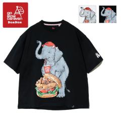 �S�[�X���[�L�����o�� / DOMDOM�~GSC  USA/C �V�� ���X�s�[ �`�L���o�[�K�[ �]�E BIG TEE / 341963 / go slow caravan / ���j�Z�b�N�X / 