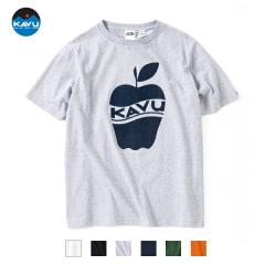 20%OFF / KAVU �J�u�[ / Apple Tee �A�b�v�� T�V���c (19821824) (���j�Z�b�N�X) (2023�t��)