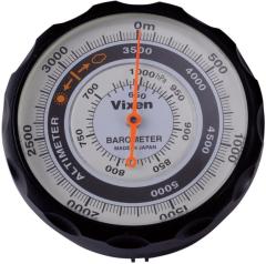 送料無料 高度計 エバートラスト 気圧表示付高度計 No.610 日本製の