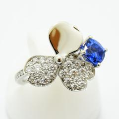 �e�B�t�@�j�[ �����O �y�[�p�[�t�����[ TIFFANY&Co. �w�� �^���U�i�C�g �_�C�������h PT950 ��7�� �V�i�d�グ ����