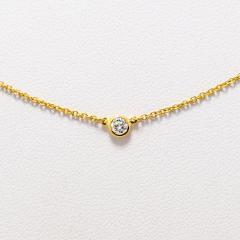 �e�B�t�@�j�[ �l�b�N���X �o�C�U���[�h TIFFANY&Co. �y���_���g �_�C�������h K18 750 �V�i�d�グ ����