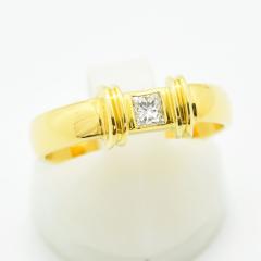 �e�B�t�@�j�[ �����O �X�^�b�L���O TIFFANY&Co. �w�� �_�C�������h K18 750 ��11.5�� �V�i�d�グ ����