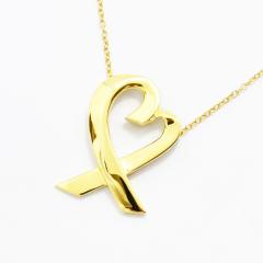 �e�B�t�@�j�[ �l�b�N���X ���r���O�n�[�g ���[�W TIFFANY&Co. �y���_���g �����B���O �p���}�s�J�\ K18 750 �V�i�d�グ ����